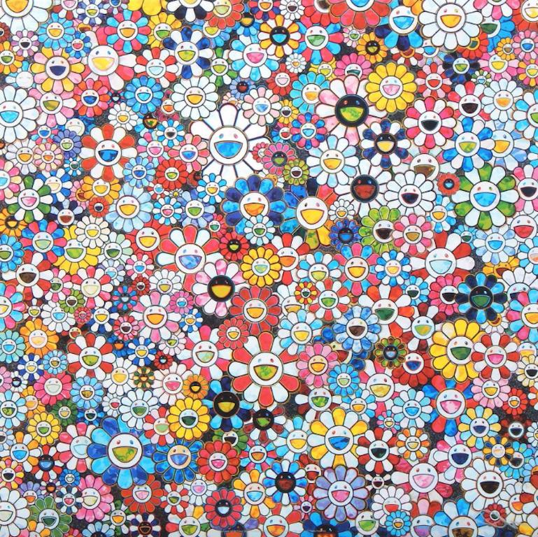 Takashi Murakami Abstract Print - The Future Will Be Full of Smile for Sure!