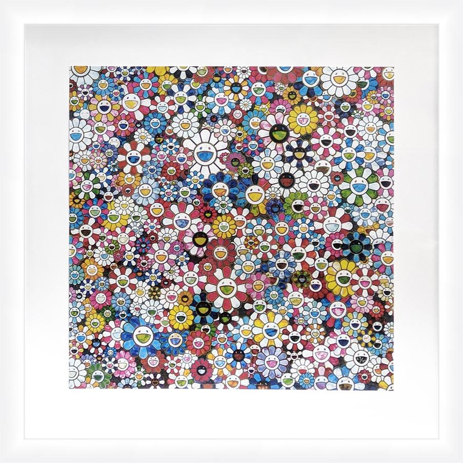 Takashi Murakami Abstract Print - THE FUTURE WILL BE FULL OF SMILE! FOR SURE!