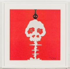 Time Bokan, red. Limited Edition (print) by Murakami, signed and numbered