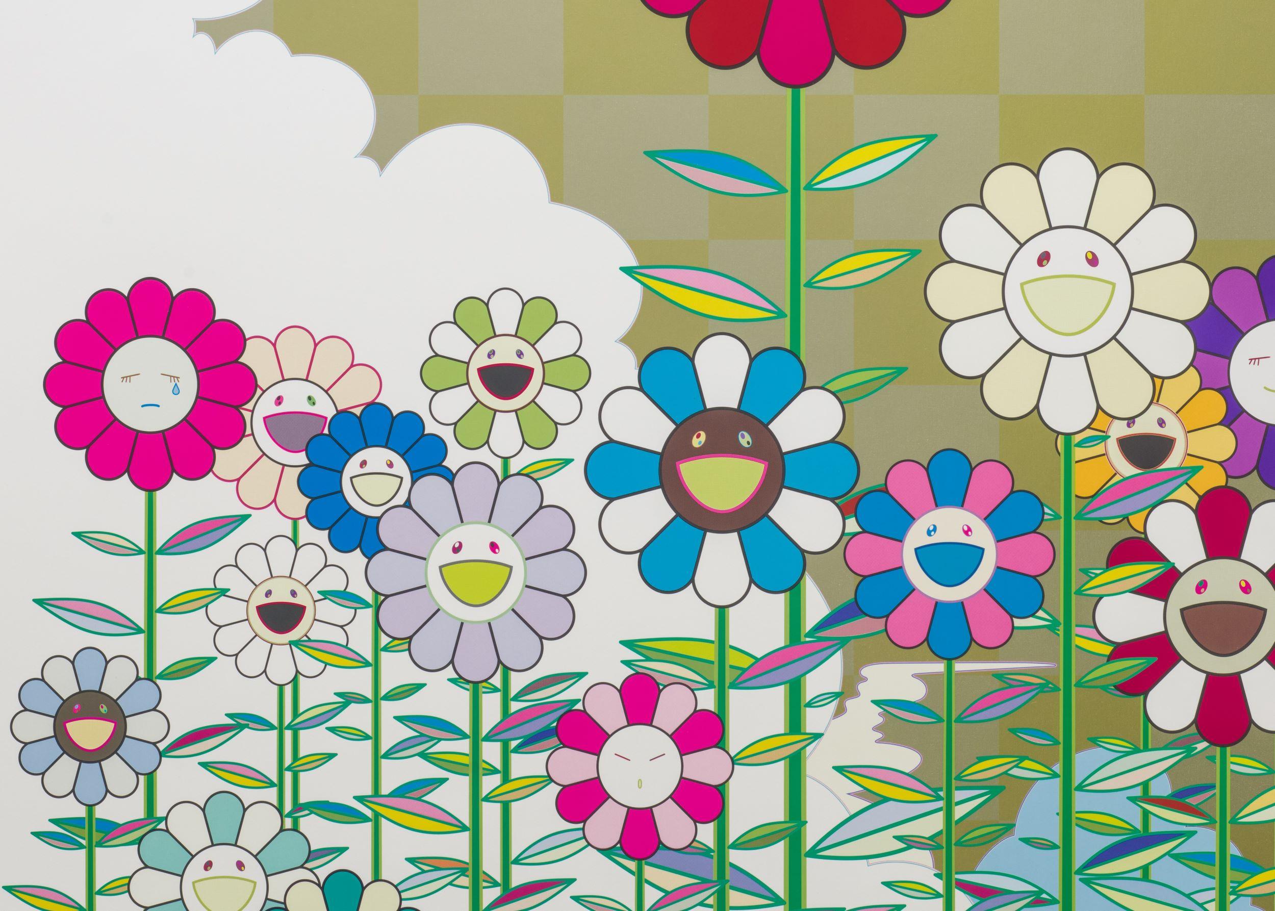Warm and Sunny - Contemporary Print by Takashi Murakami