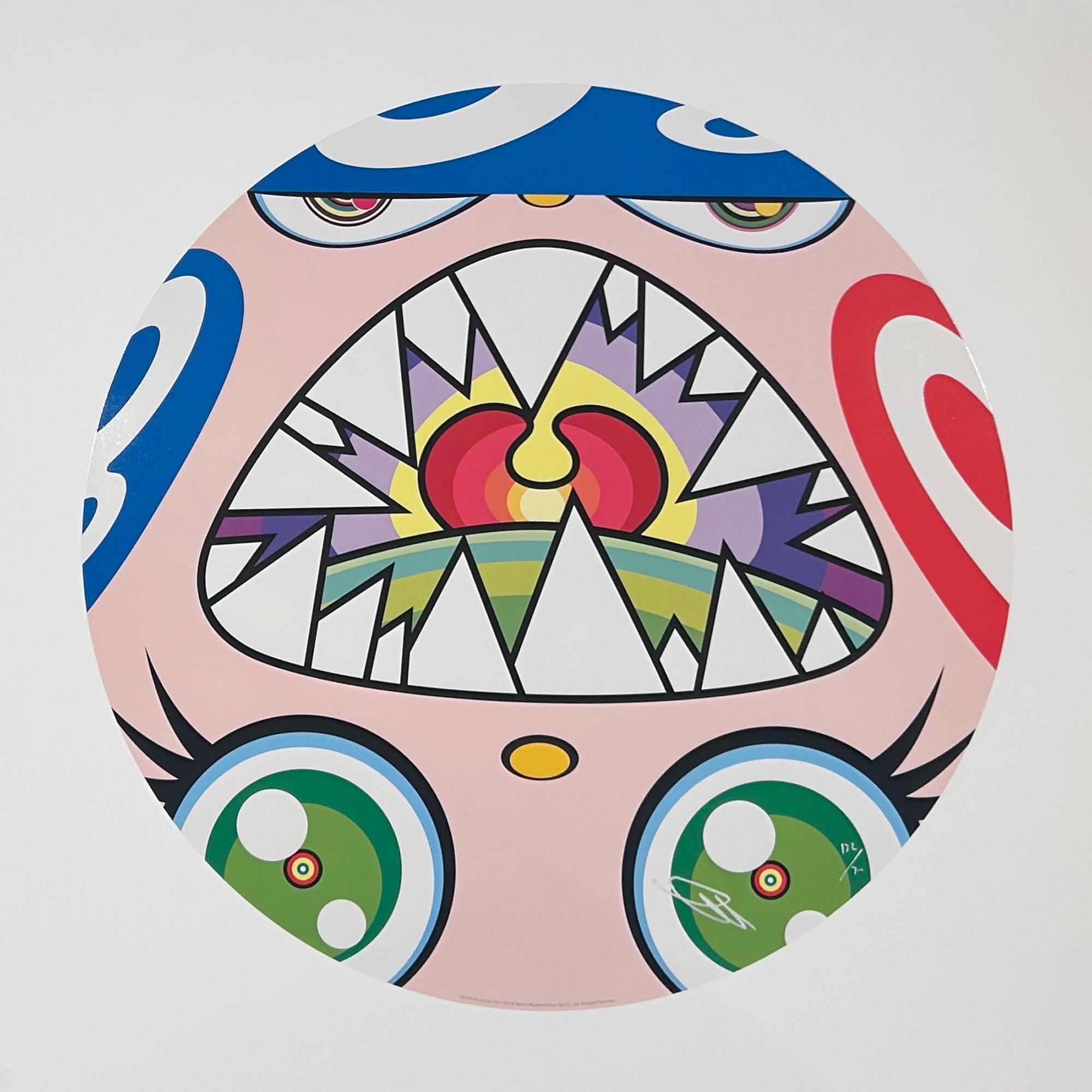 Siamo il clan Jocular (10) - Portrait Print Grigio di Takashi Murakami