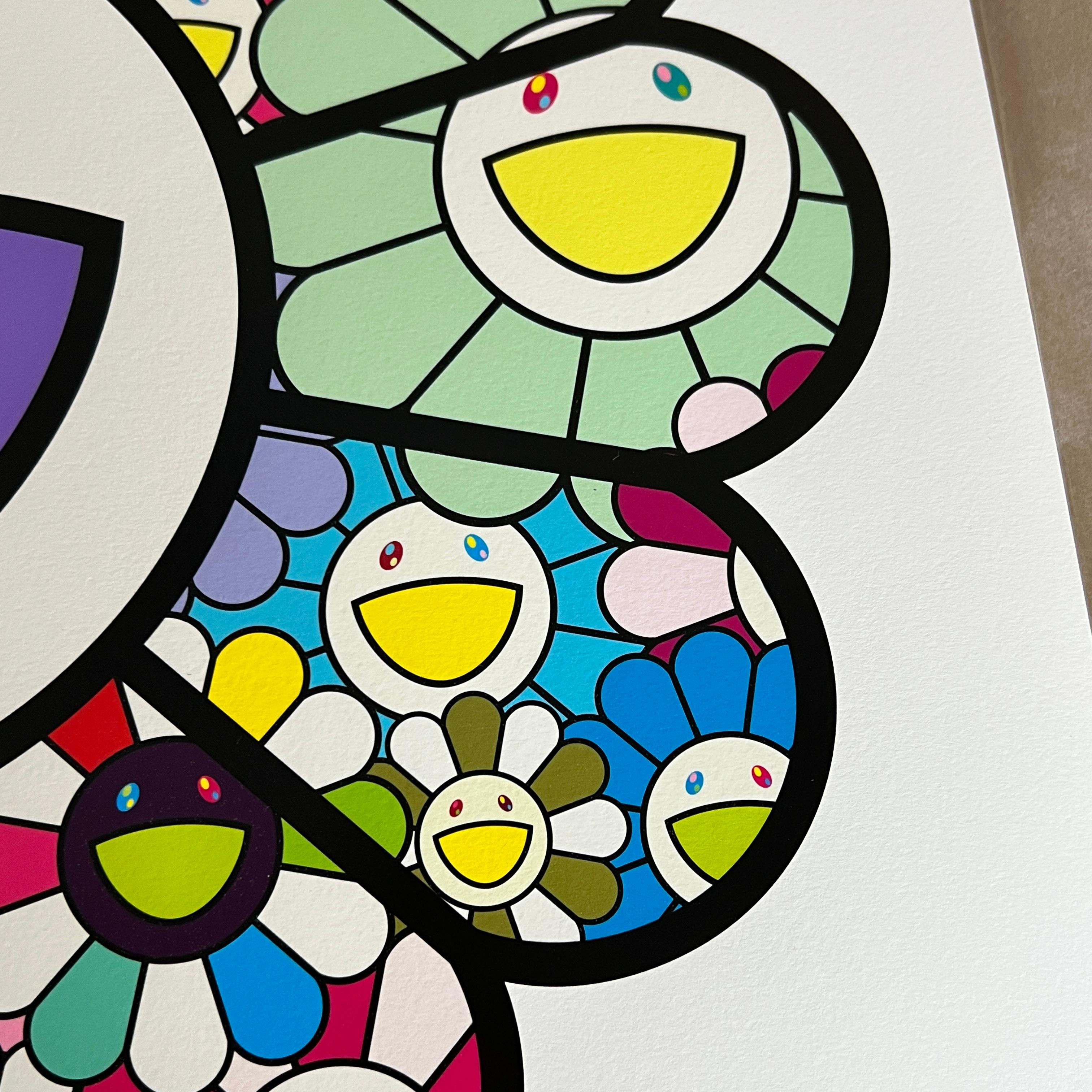 Artist: Takashi Murakami
Title: Yonaguni
Year: 2022
Edition: 100
Size: 500 x 500mm (sheet size)
Medium: Archival pigment print + Silkscreen

This is hand signed by Takashi Murakami.

Note: This will be shipped from Japan so the buyer is responsible
