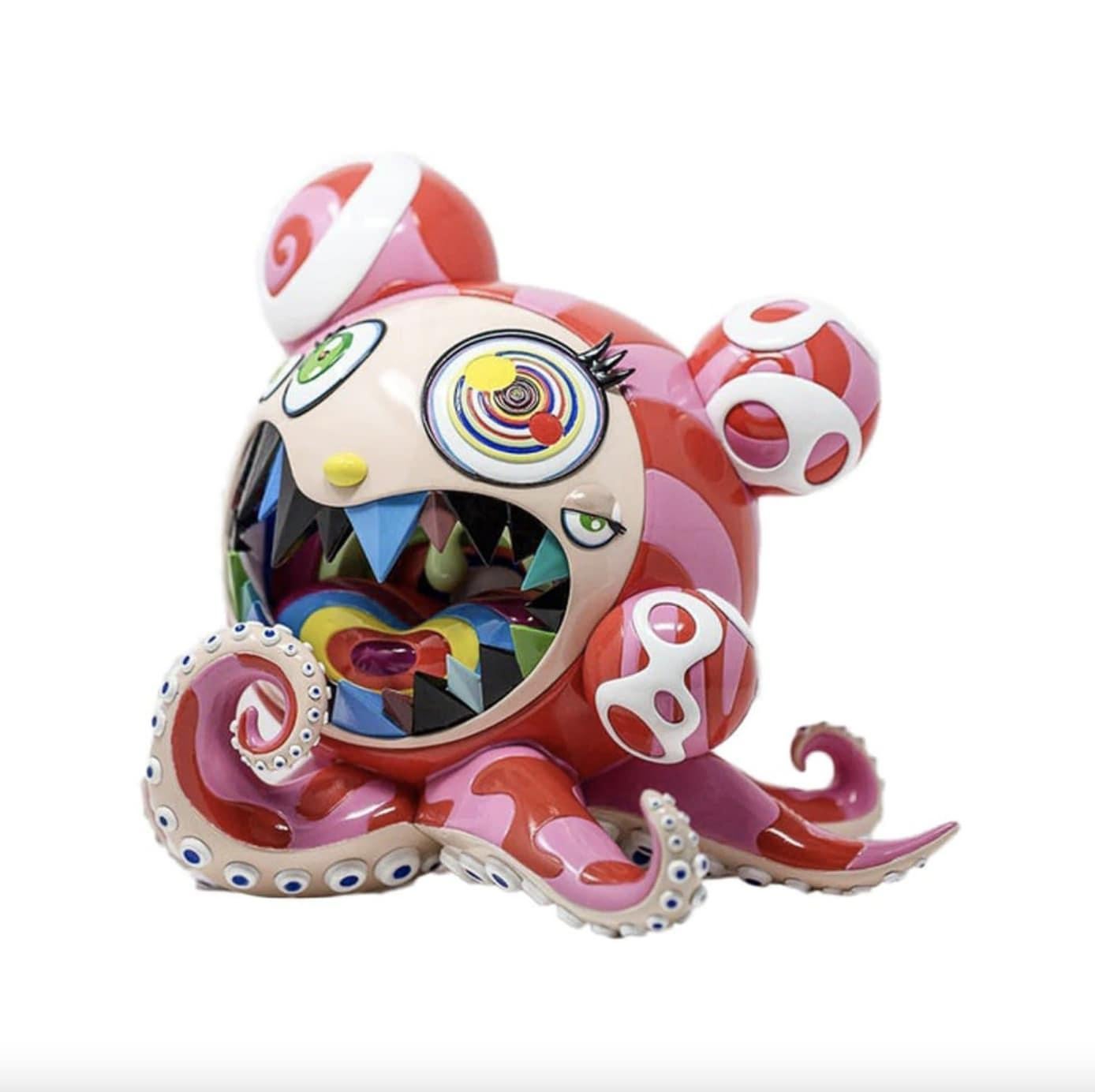 Takashi Murakami

Painted cast vinyl, edition of 400

27 x 34 x 26 cm (10 1/2  x 13 x 10 in)

Sold in 'as new' condition, in original box as issued.