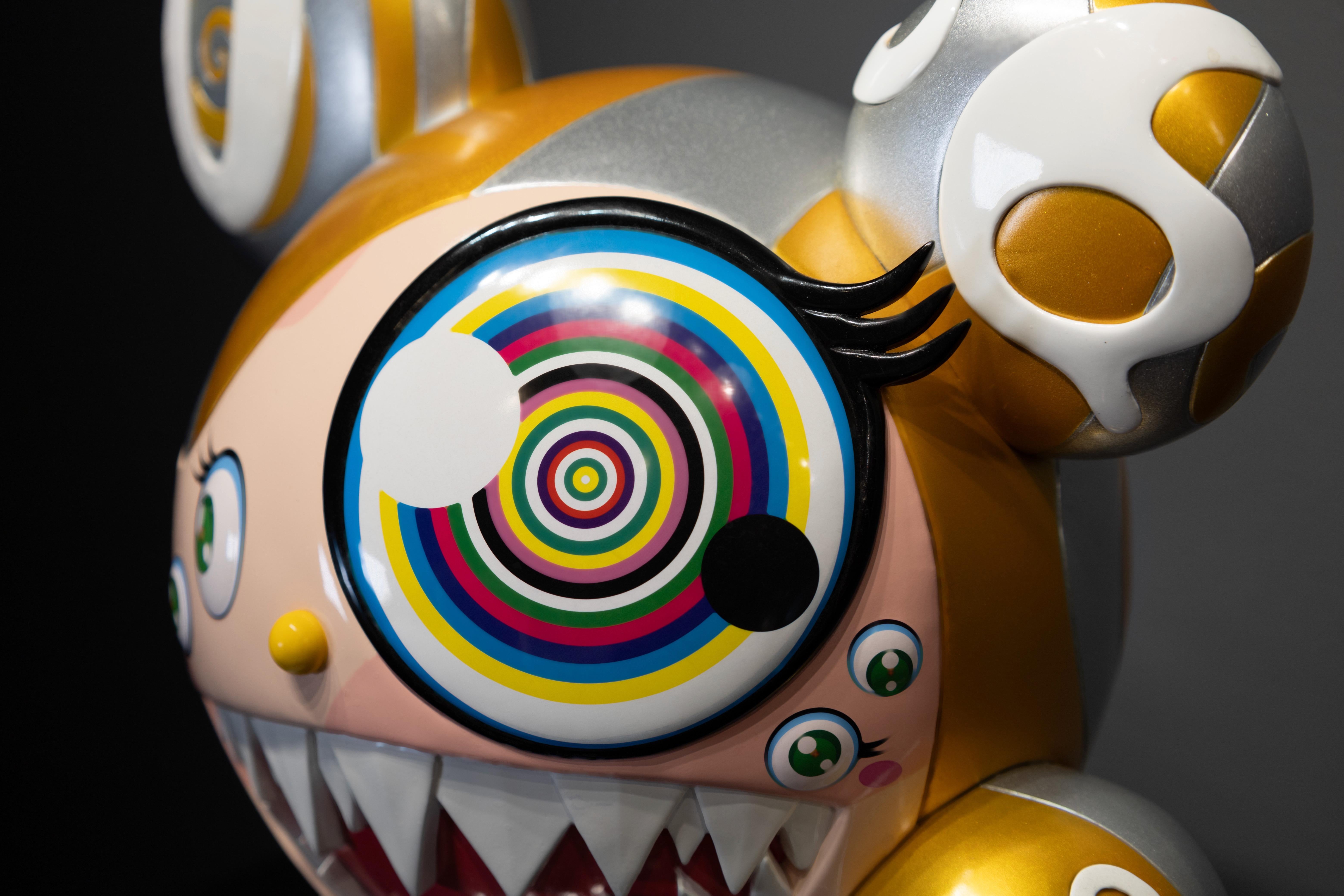 'ComplexCon: Mr. Dob' (Gold Edition) - Sculpture by Takashi Murakami
