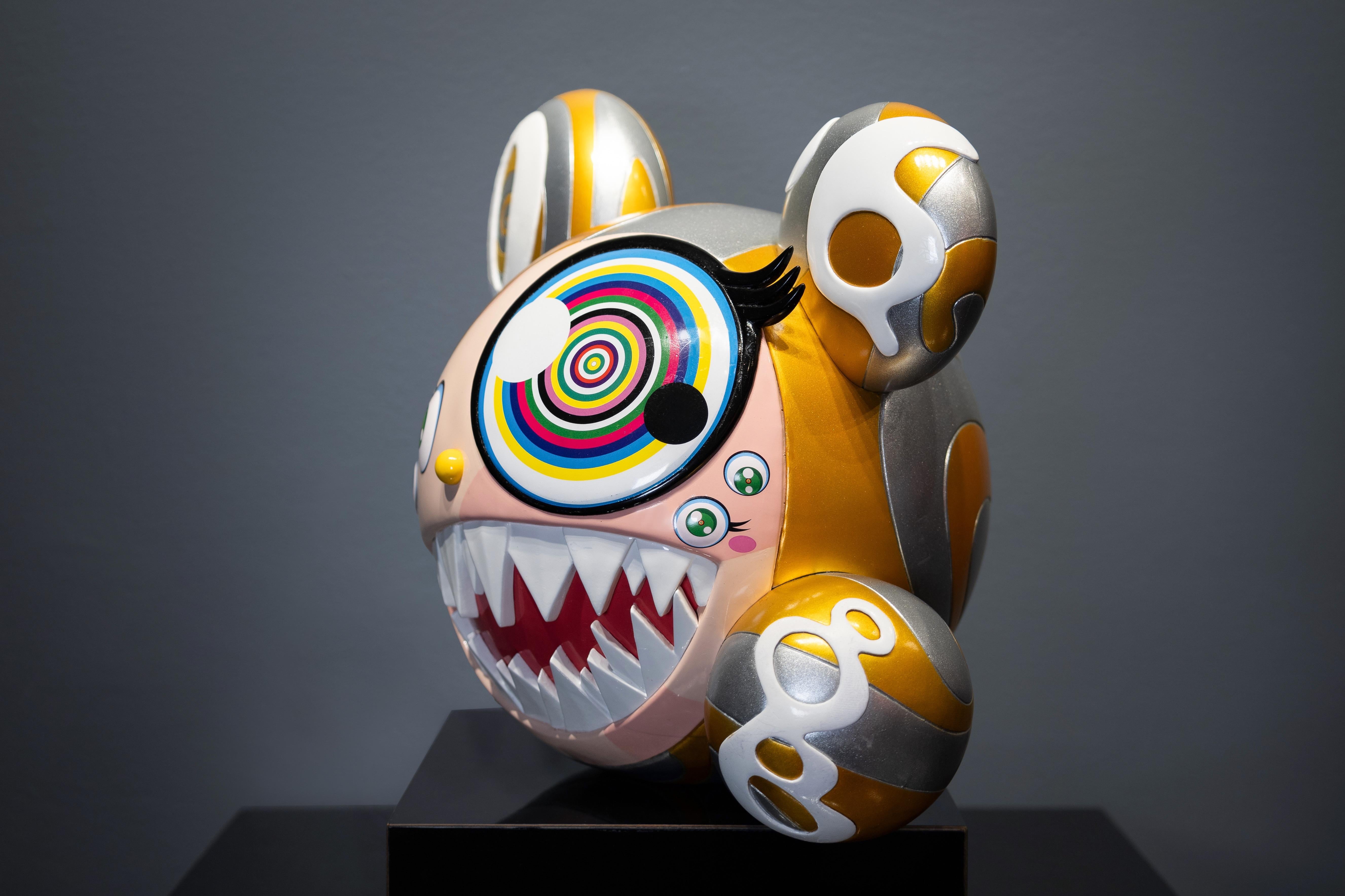 'ComplexCon: Mr. Dob' (Gold Edition) - Contemporary Sculpture by Takashi Murakami