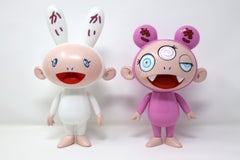 Kaikai & Kiki Vinyl Sculpture (Blue Eyes) by Takashi Murakami