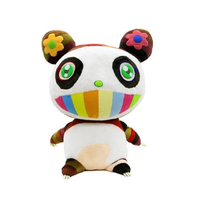 Panda Plush Groß – Sculpture von Takashi Murakami