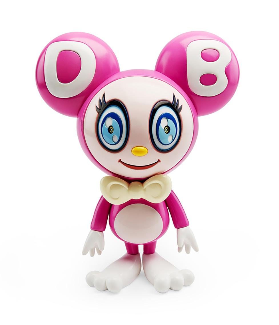 Takashi Murakami DOB Figure (Murakami Fuchsia DOB-kun)  2