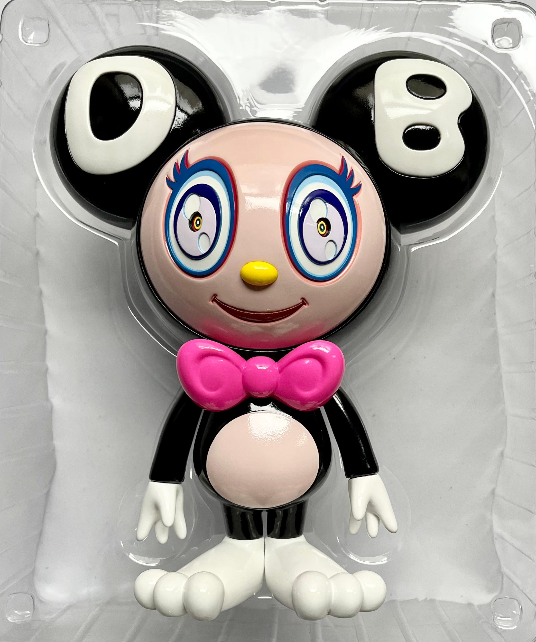 Takashi Murakami DOB-kun Figure:
A limited edition Takashi Murakami art toy featuring the artist's iconic DOB character. DOB-kun’s name, defined in his rounded ears and face, is the first three letters of an improvised phrase that is a nonsensical