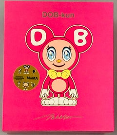 Takashi Murakami Fuchsia DOB Figure (Murakami Fuchsia DOB-kun MoMa) 