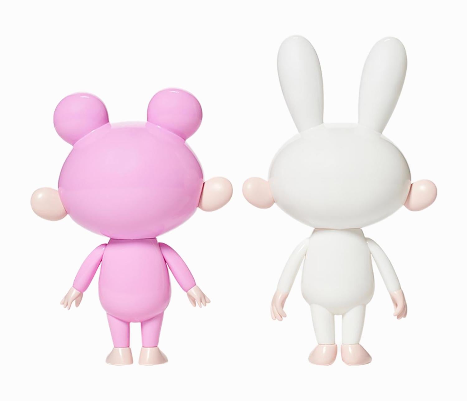 Takashi Murakami KAIKAI KIKI (Juguetes artísticos Ojos Azules de Takashi Murakami: lote de 2) en venta 2