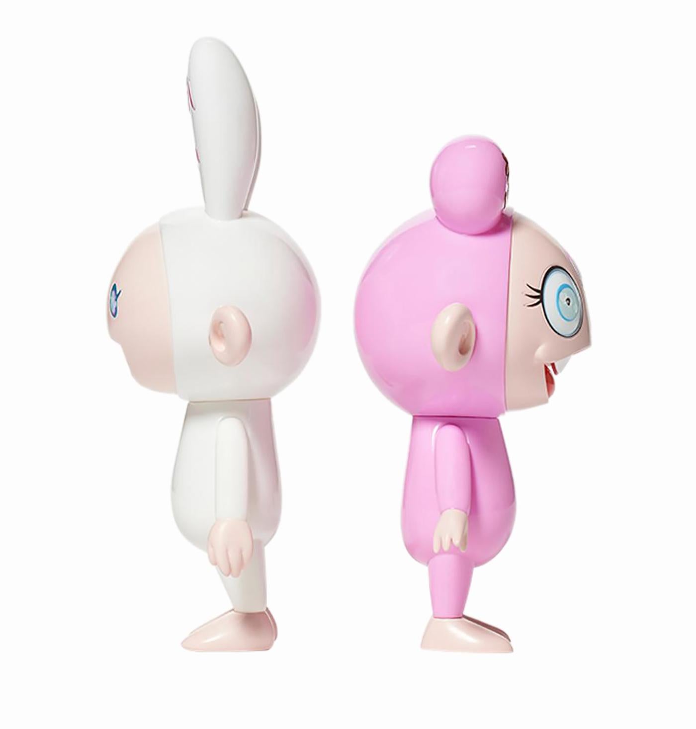 Takashi Murakami KAIKAI & KIKI (Takashi Murakami Blue Eyes art toys: lote de 2) 5