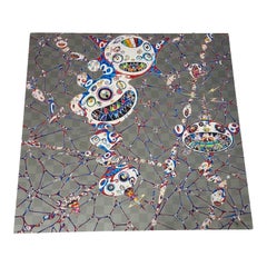 Takashi Murakami firmato in edizione limitata e superpiatta Stampa giapponese DOB Myxomycete