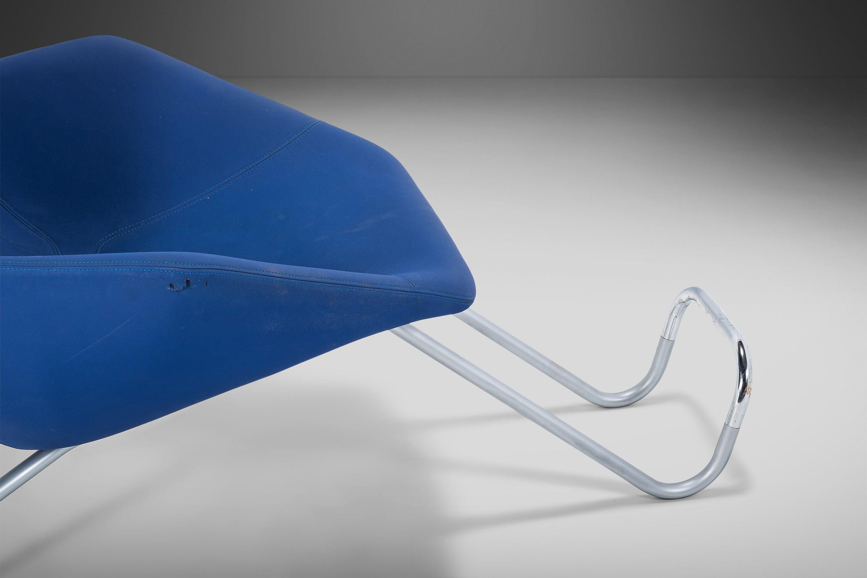 Take a Line for a Walk Lounge Chair by Alfredo Häberli for Moroso, Italy, 2000s In Good Condition For Sale In Deland, FL