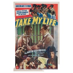 Take My Life 1941 U.S. One Sheet Film Poster