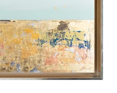 "Landscape No. 12 Tokyo" Contemporary Abstract Framed Mixed Media on Canvas