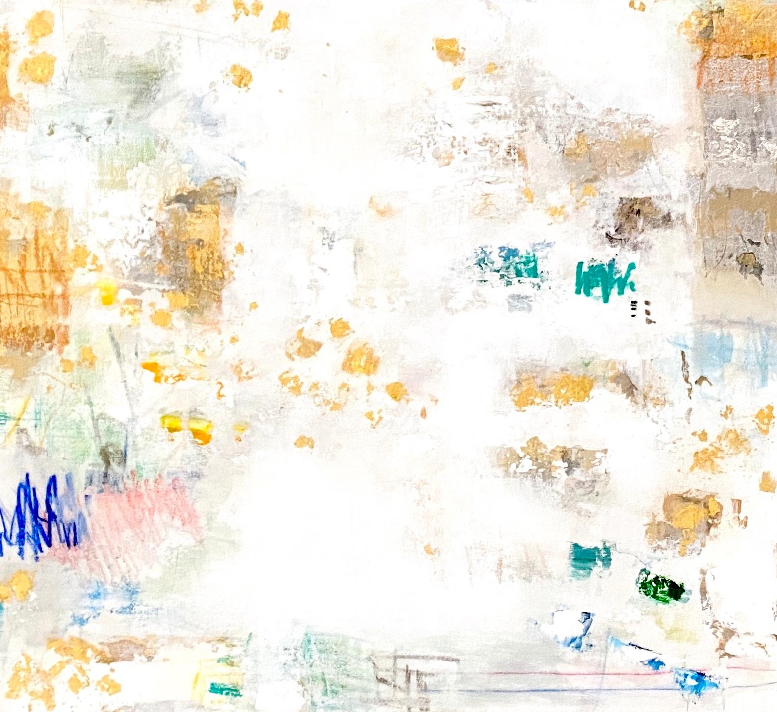 Gold and Color No. 86 - Painting by Takefumi Hori