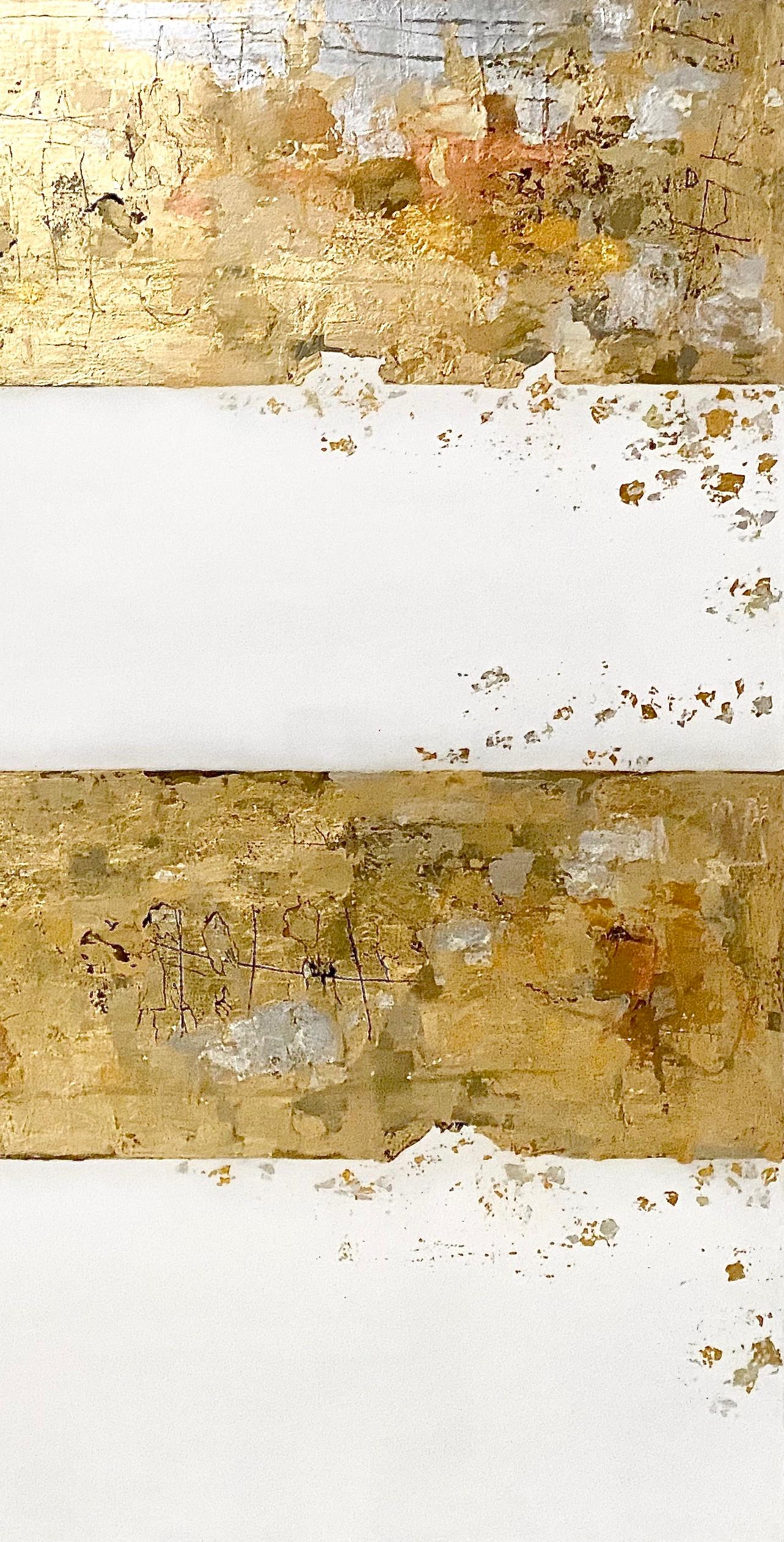 Linee n. 6 - Abstract Painting Oro di Takefumi Hori