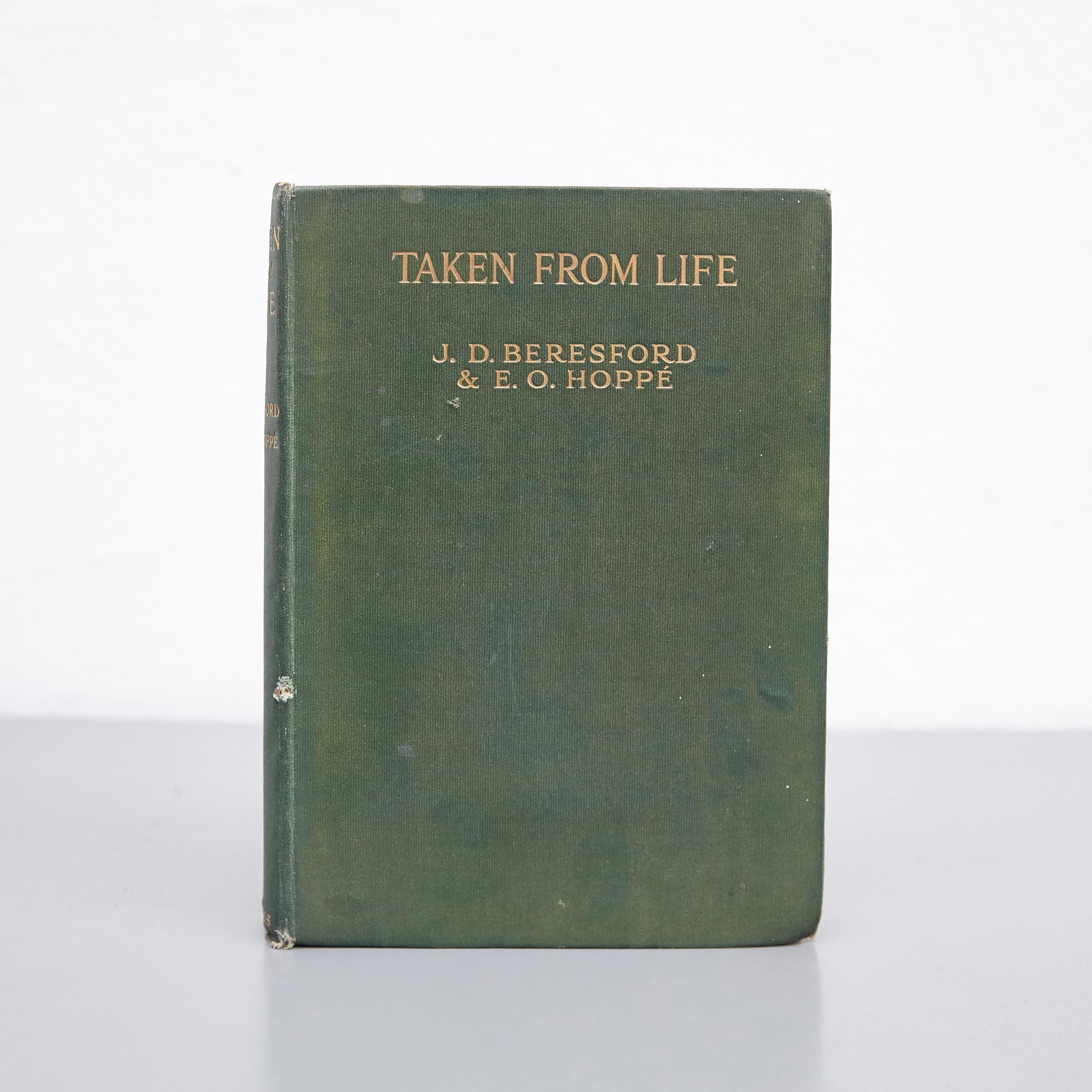 Book Published by W. COLLINS SONS & CO. LTD., London, Glasgow, Melbourne, Auckland 1922.

E. O. (Emil Otto) Hoppé’s photographs bring English writer J. D. (John Davys) Beresford’s seven biographies to life. This is especially fascinating, as
