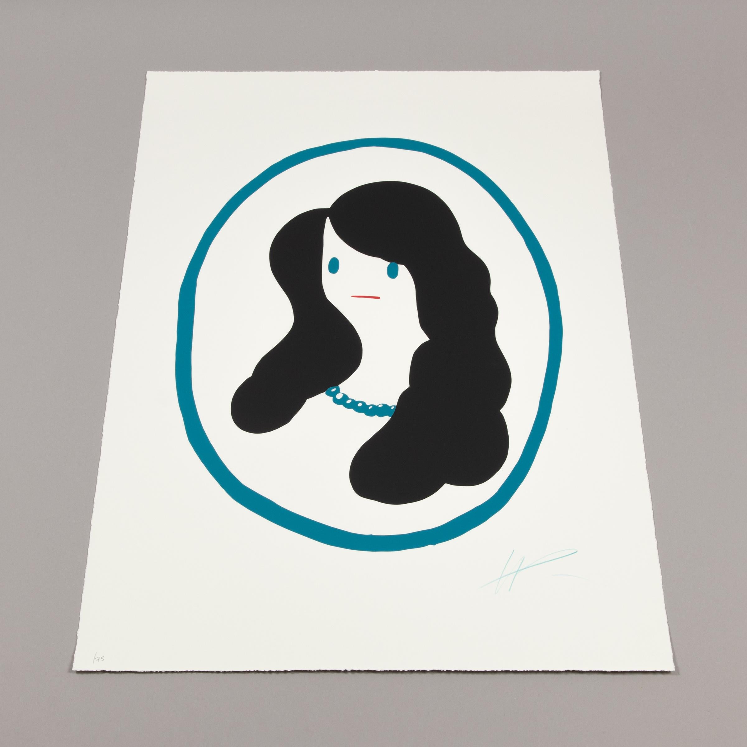 Takeru Amano, Madonna - Signed Screen Print, Japanese Pop Art For Sale 3