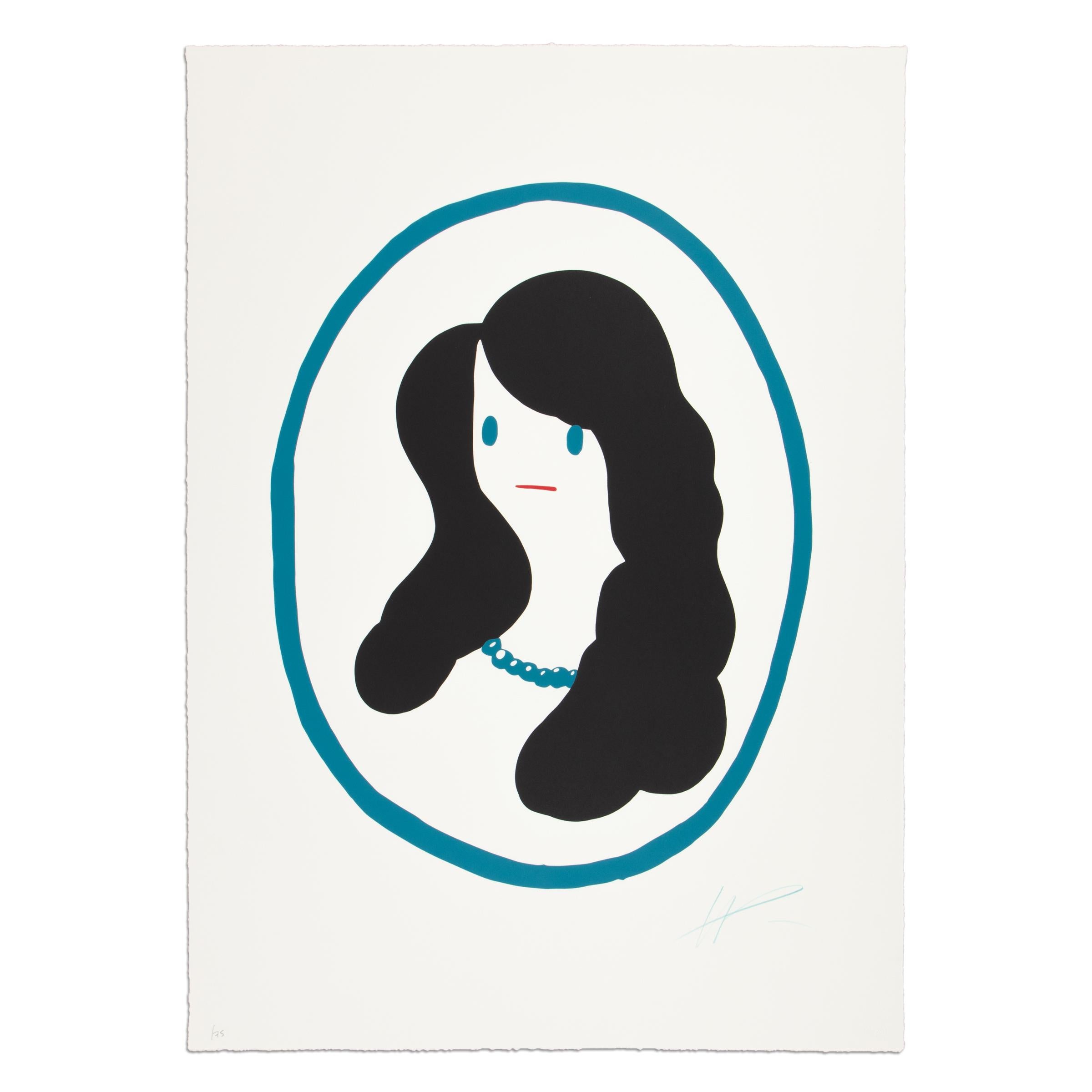 Takeru Amano (Japaense, b. 1977)
Madonna, 2024
Medium: Screenprint on 310gsm Somerset Satin Paper
Dimensinos: 32 9/10 × 23 2/5 in  83.5 × 59.5 cm
Edition 8/75: Hand-signed and numbered