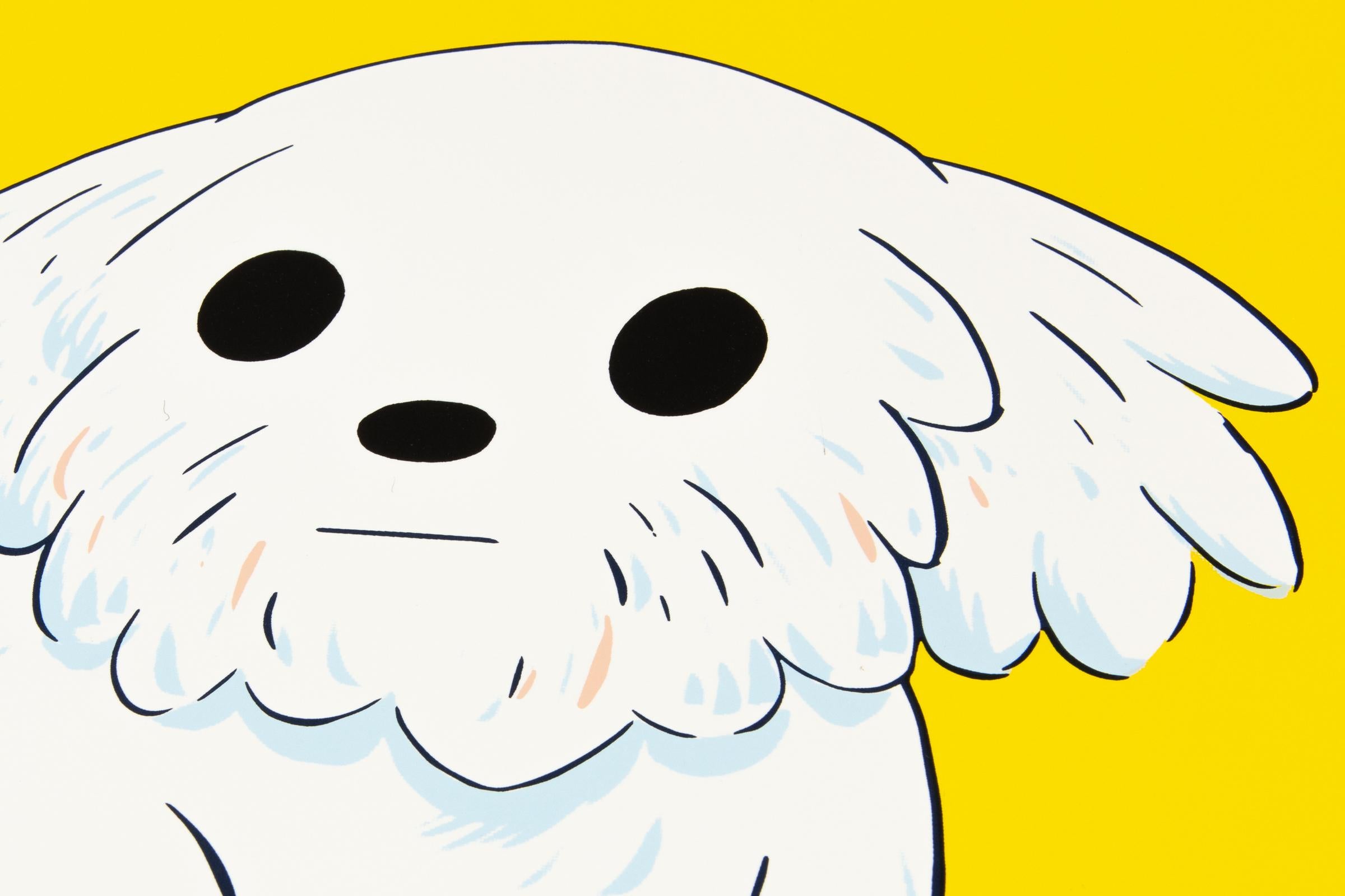 Takeru Amano, El Perro - Serigrafía Firmada, Arte Pop Japonés en venta 1