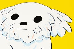 Takeru Amano, The Dog - Signed Screen Print, Japanese Pop Art