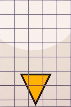 Takesada Matsutani Curve Signed Abstract Minimalist Silkscreen Unframed Art