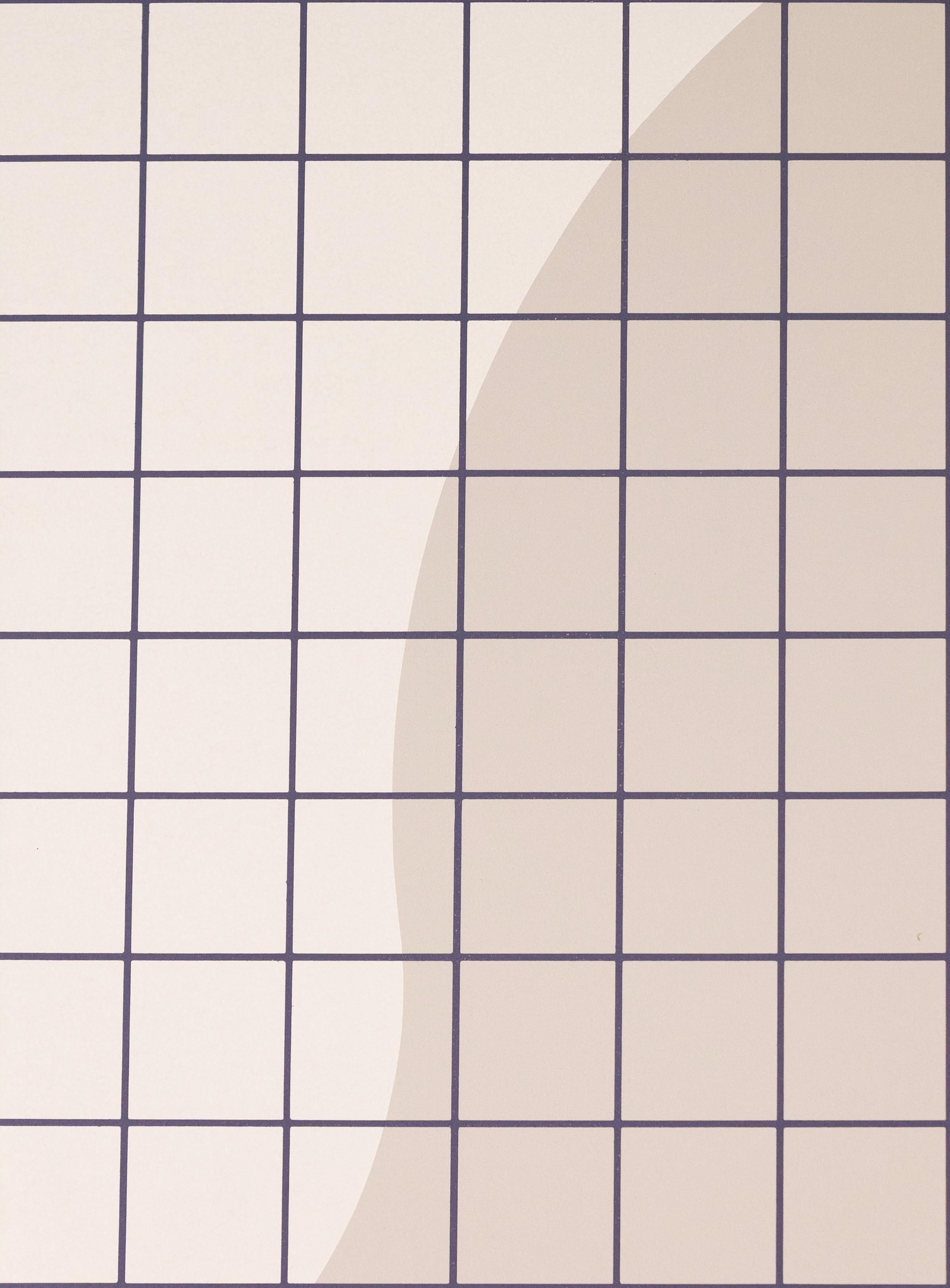 Japanese Takesada Matsutani Curve Signed Abstract Minimalist Silkscreen Unframed Art For Sale