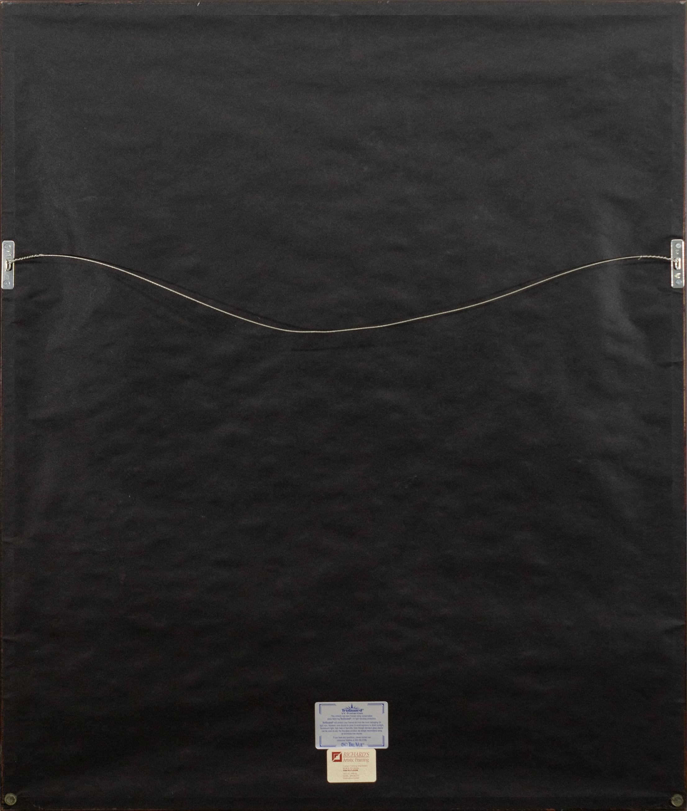 Takeshi Kawashima - Titled #3, 1968 Signed Serigraph on Paper 27/100 (Papier) im Angebot