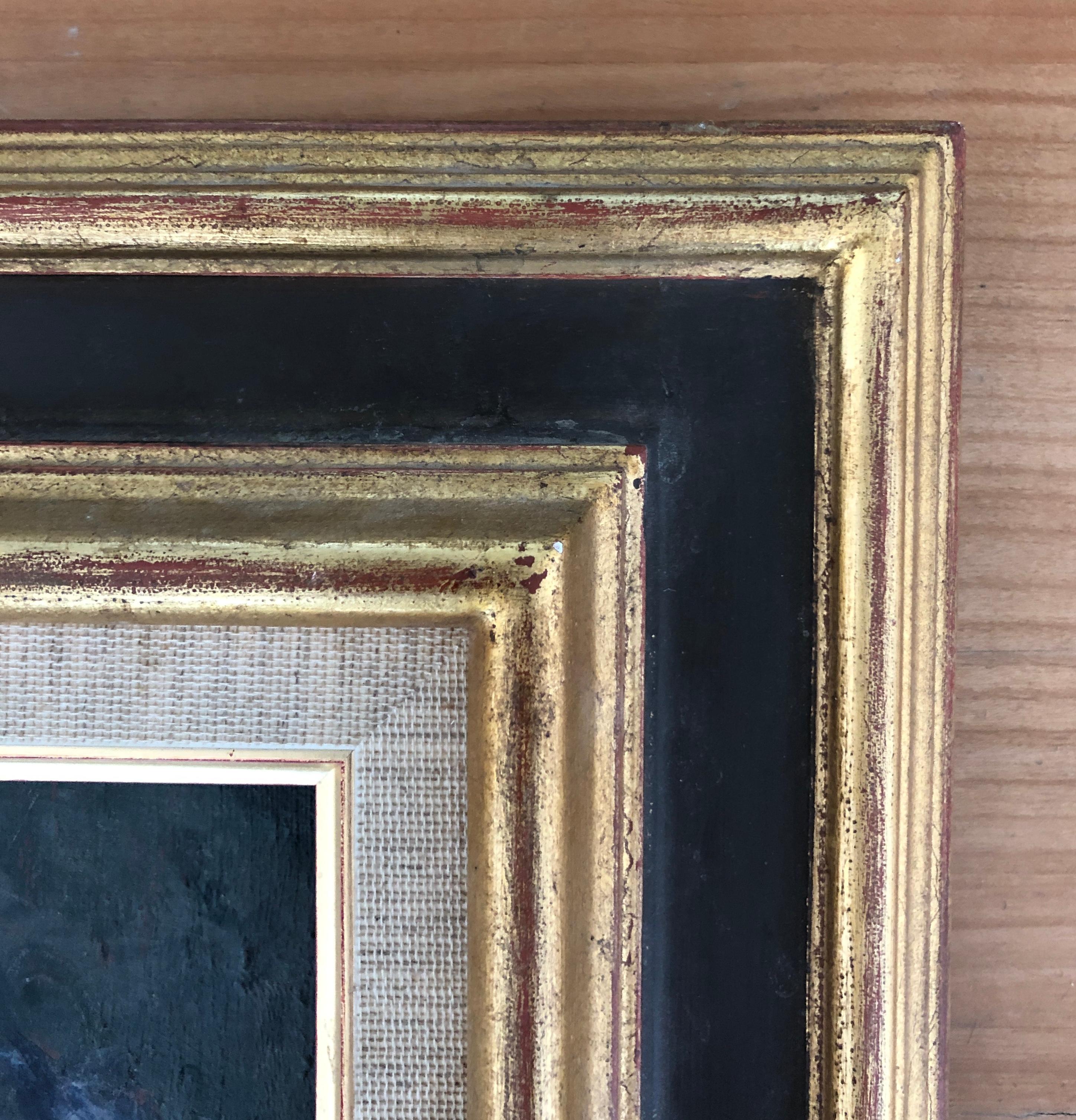 Work on canvas
Golden wooden frame
52 x 37.2 x 4 cm