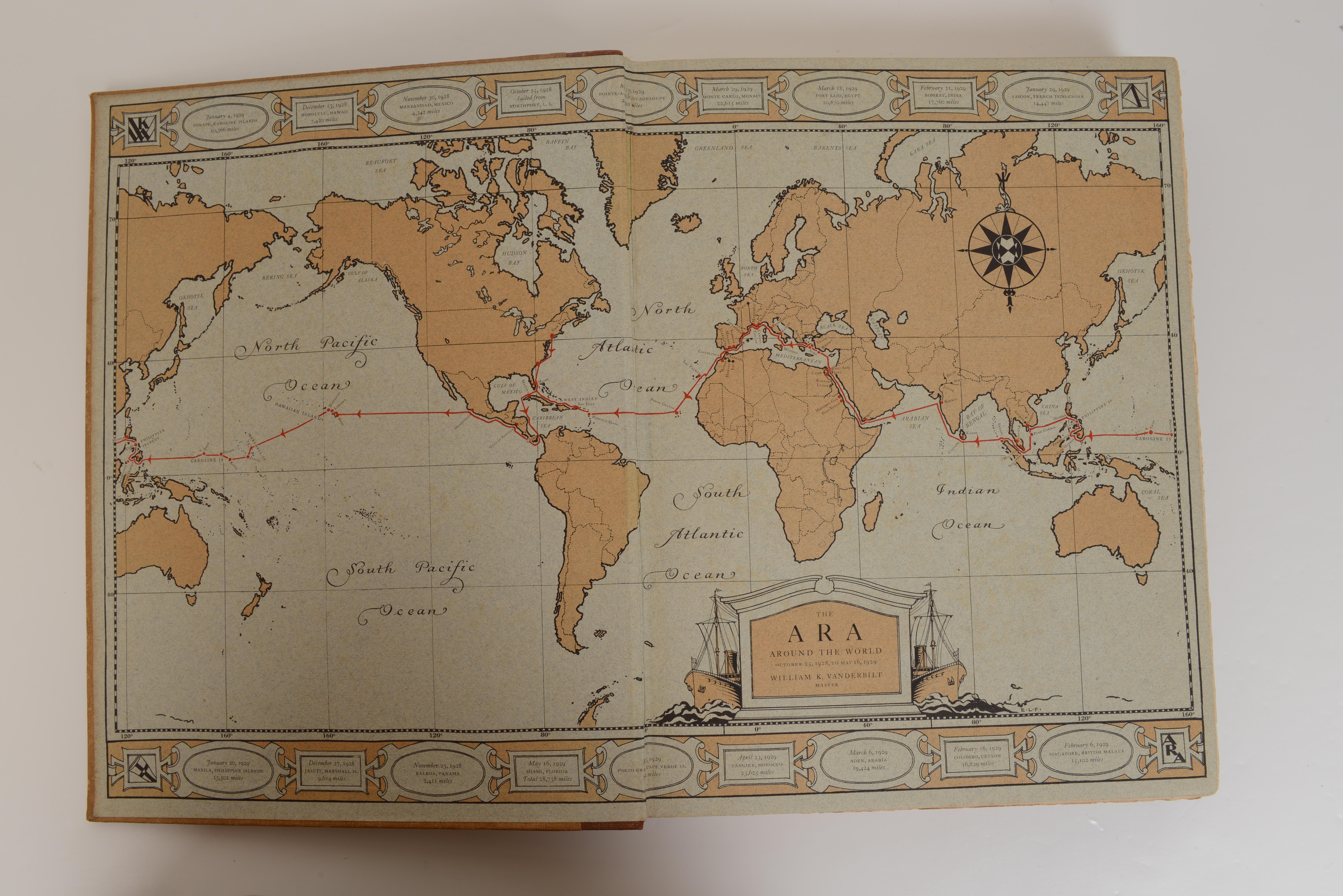 Taking One's Own Ship Around the World, von William K. Vanderbilt, signiert im Angebot 14
