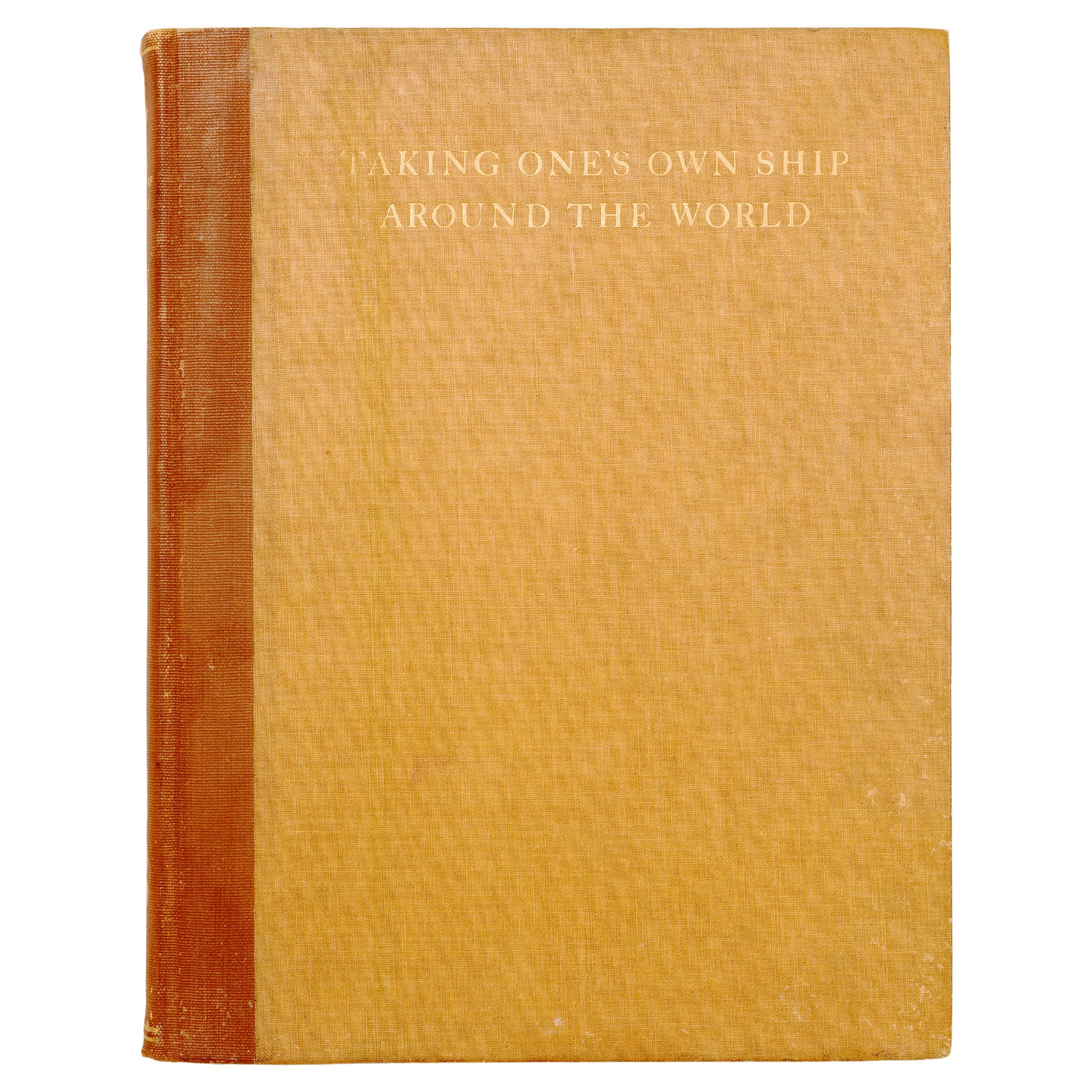 Taking One's Own Ship Around the World, by and Signed by William K. Vanderbilt For Sale