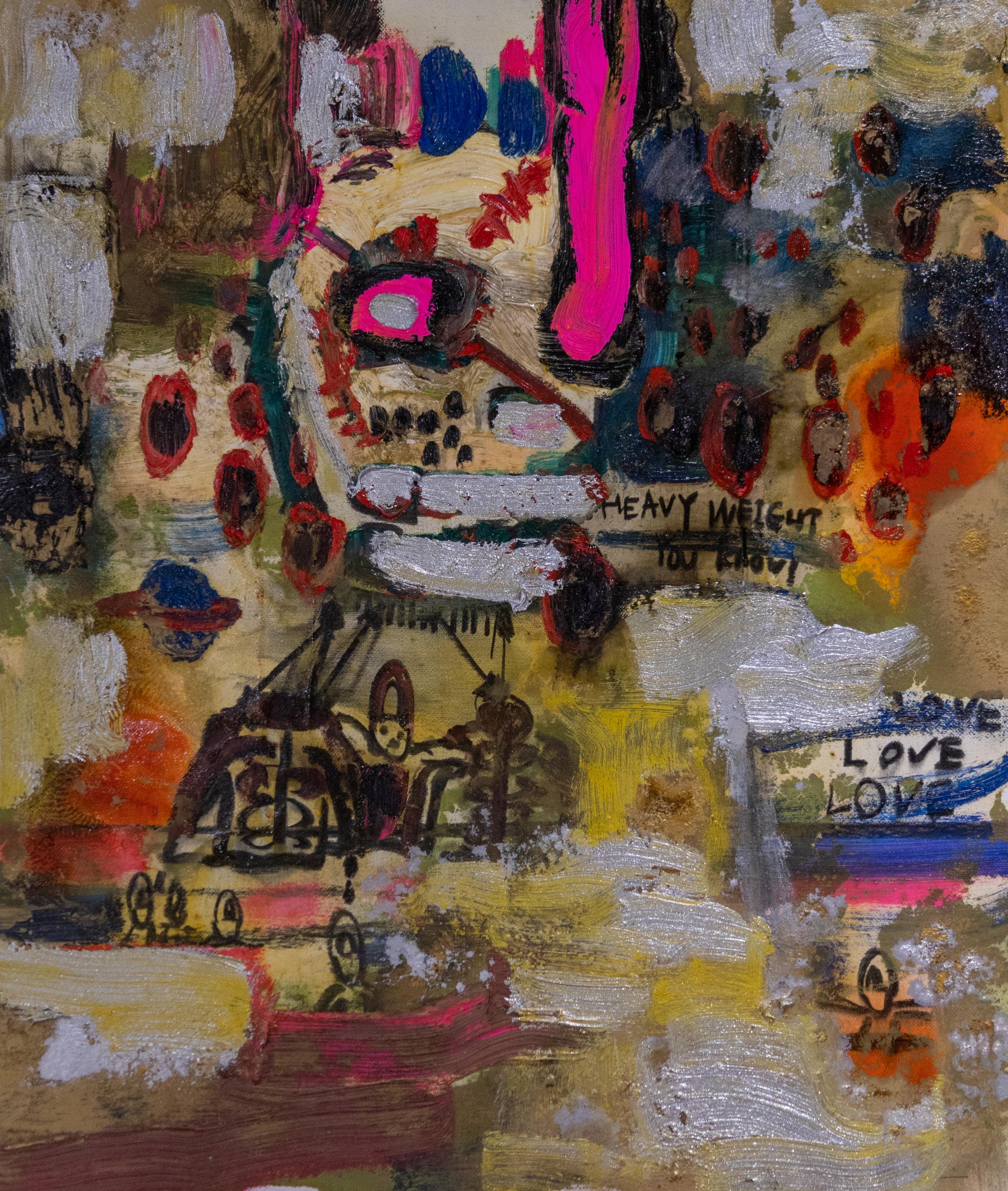 Abstract Painting Takuma Tanaka - Qu'est-ce que l'amour ?