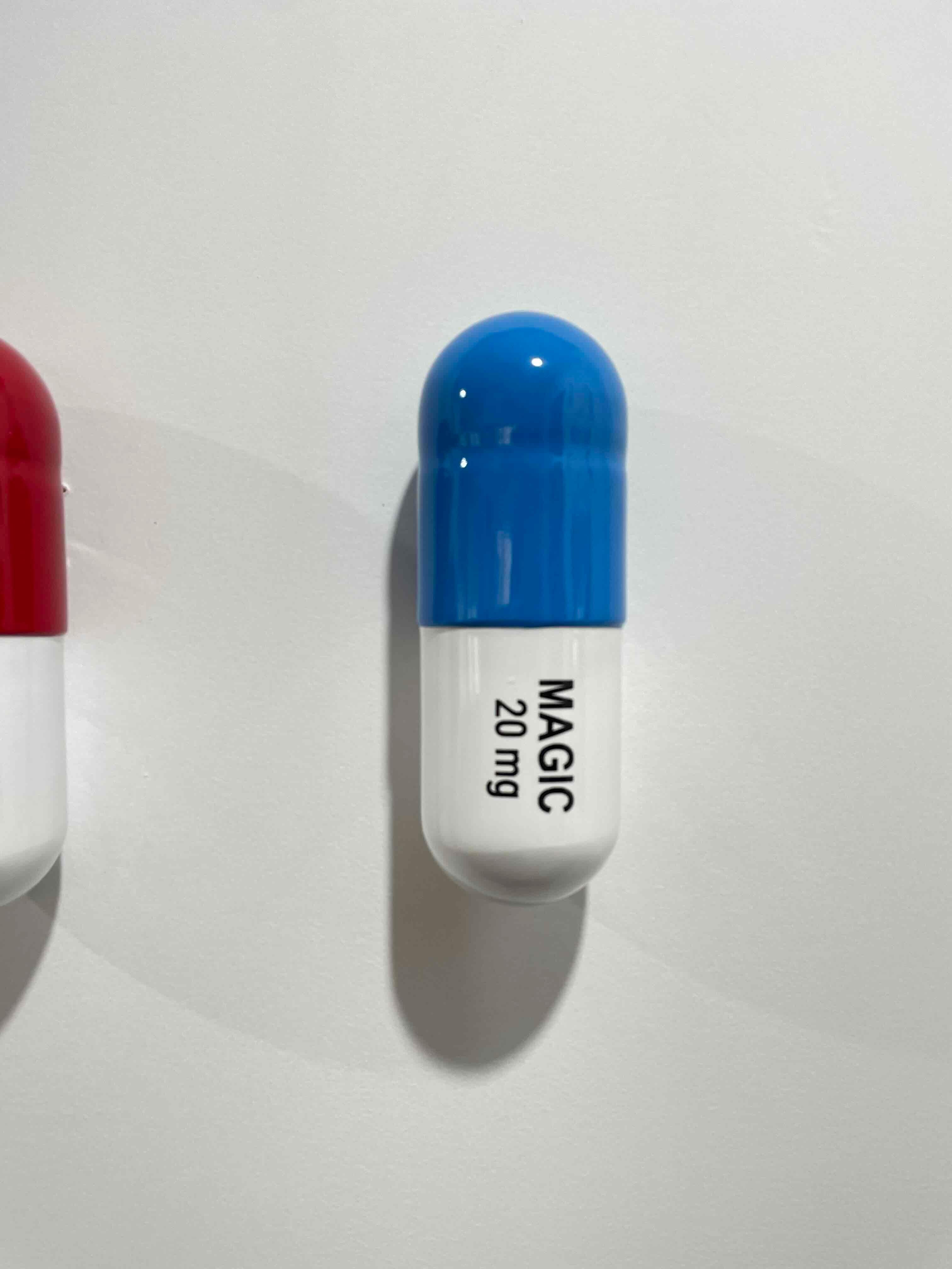 Combo píldora MAGIC 20 MG (Rojo, azul) - escultura figurativa 1