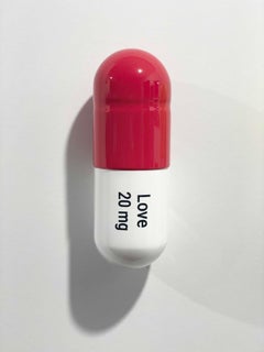 20 ML Love pill Combo (Red, Yellow and White) - figurative sculpture