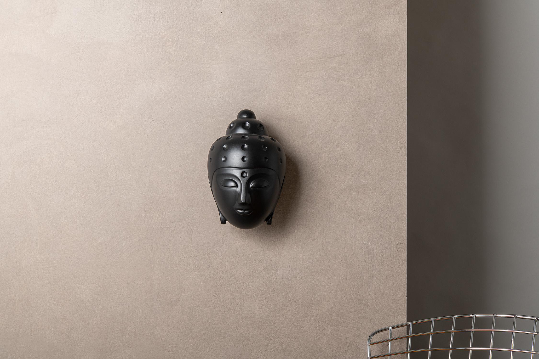This Buddha head sculpture is a 3D print contemporary take on the traditional Buddha image.
The statue can be hanged directly on the wall.
It is a limited edition of 25 pieces.
The statute can be custom made in different colors and sizes.
The Buddha
