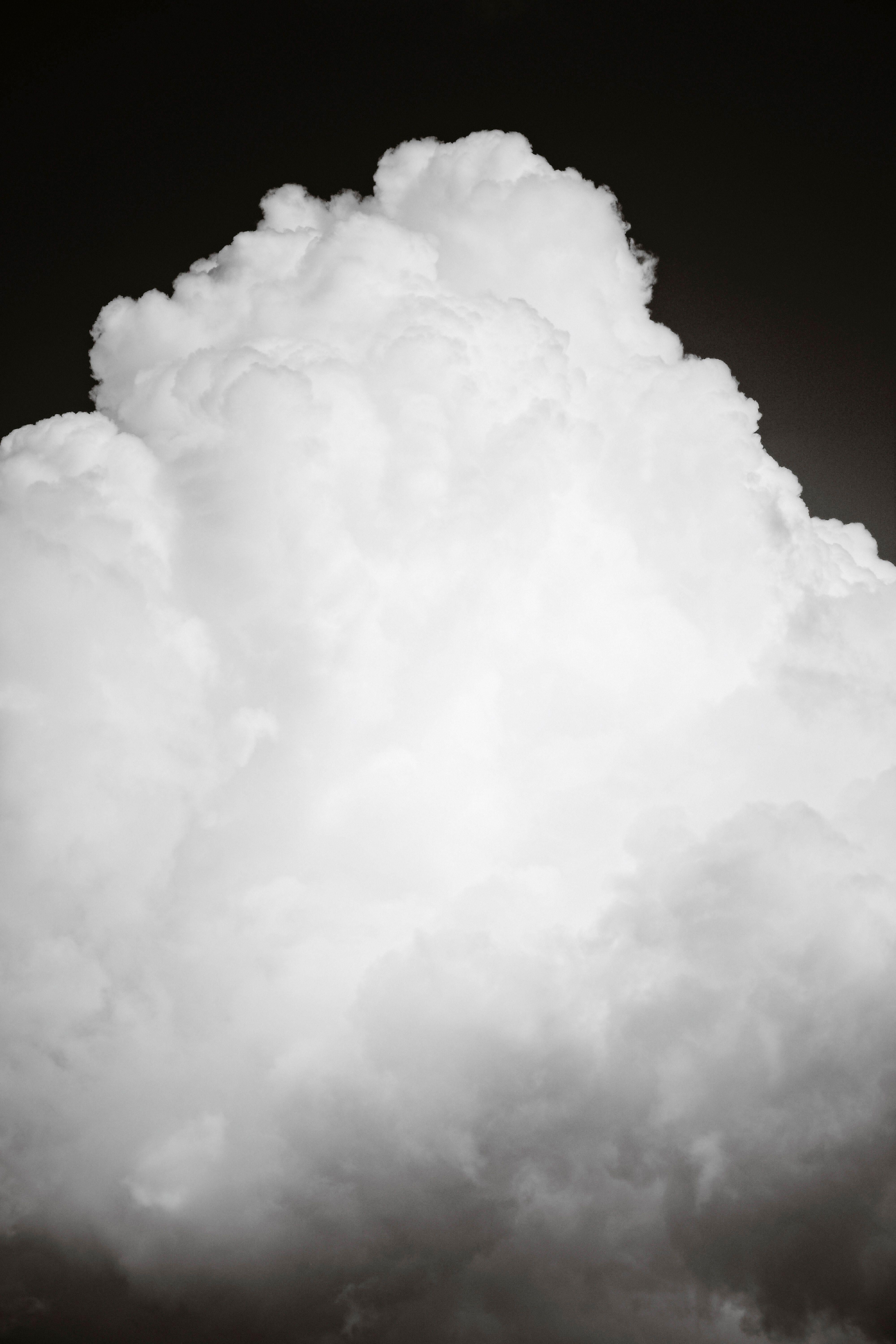 Tal Paz-Fridman Black and White Photograph - Black Clouds III, Photograph, Archival Ink Jet