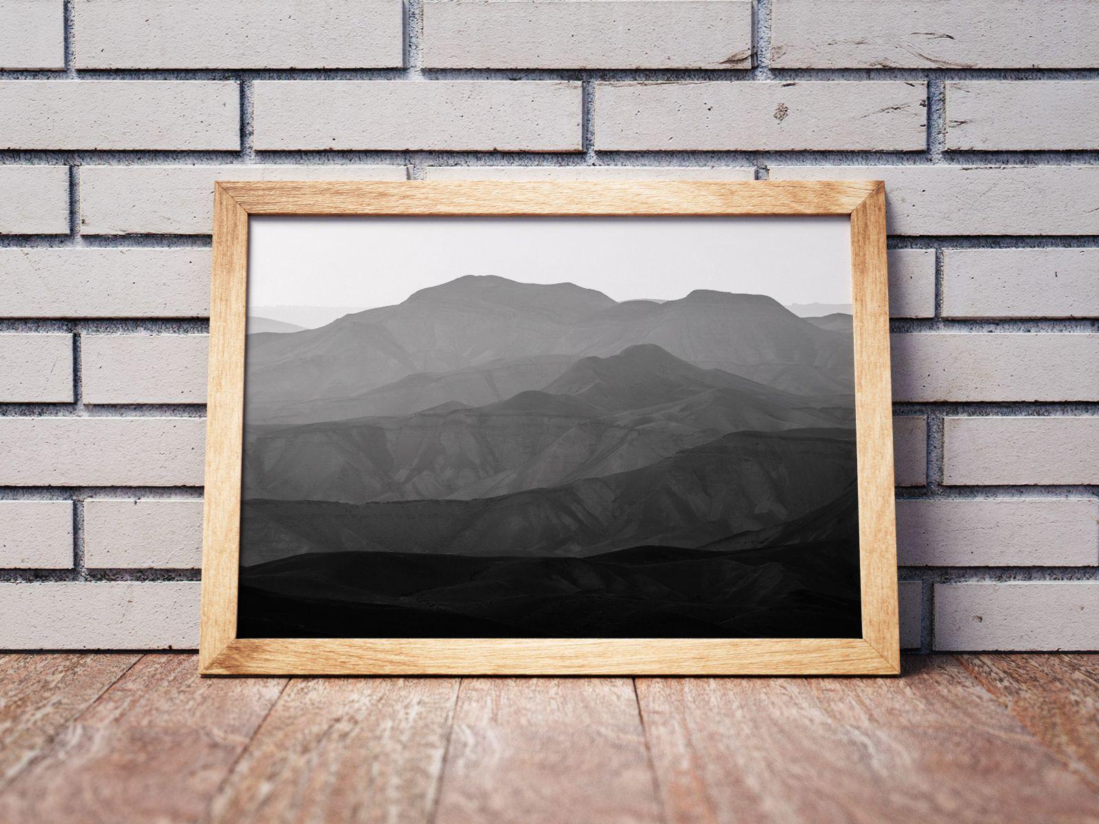 Mountains of the Judean Desert 10, Photograph, Archival Ink Jet For Sale 1