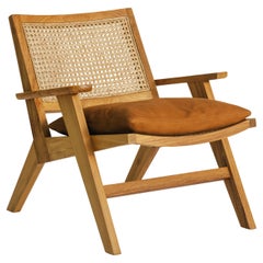 Talalla Armchair - mid century modern design, solid teak and rattan