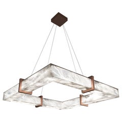 Lampe suspendue Talassa en cuivre par Alabastro Italiano