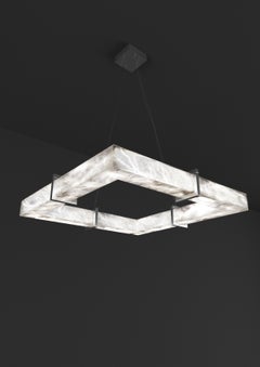 Talassa Shiny Silver Metal Pendant Lamp by Alabastro Italiano