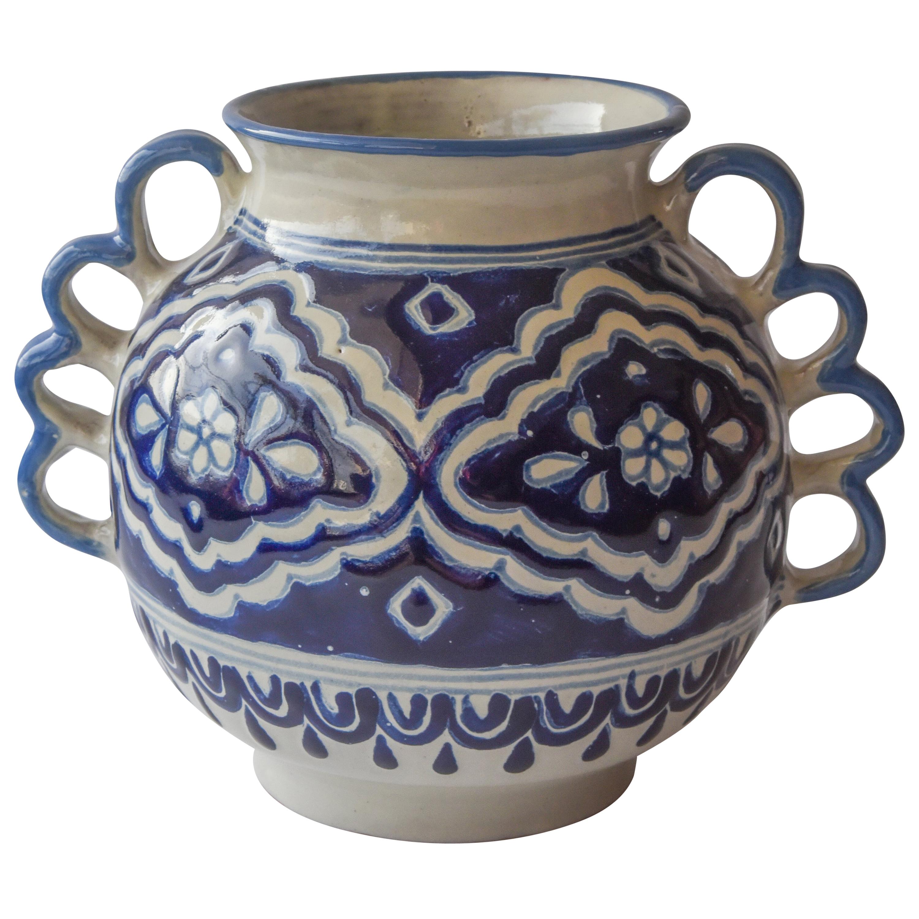 Talavera Cesar Torres Puebla Mexico Ceramic Traditional Mexican Decorative Piece