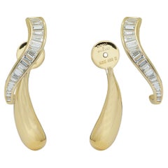 Talay Droplet 2in1 Diamond Earrings in 18K Gold