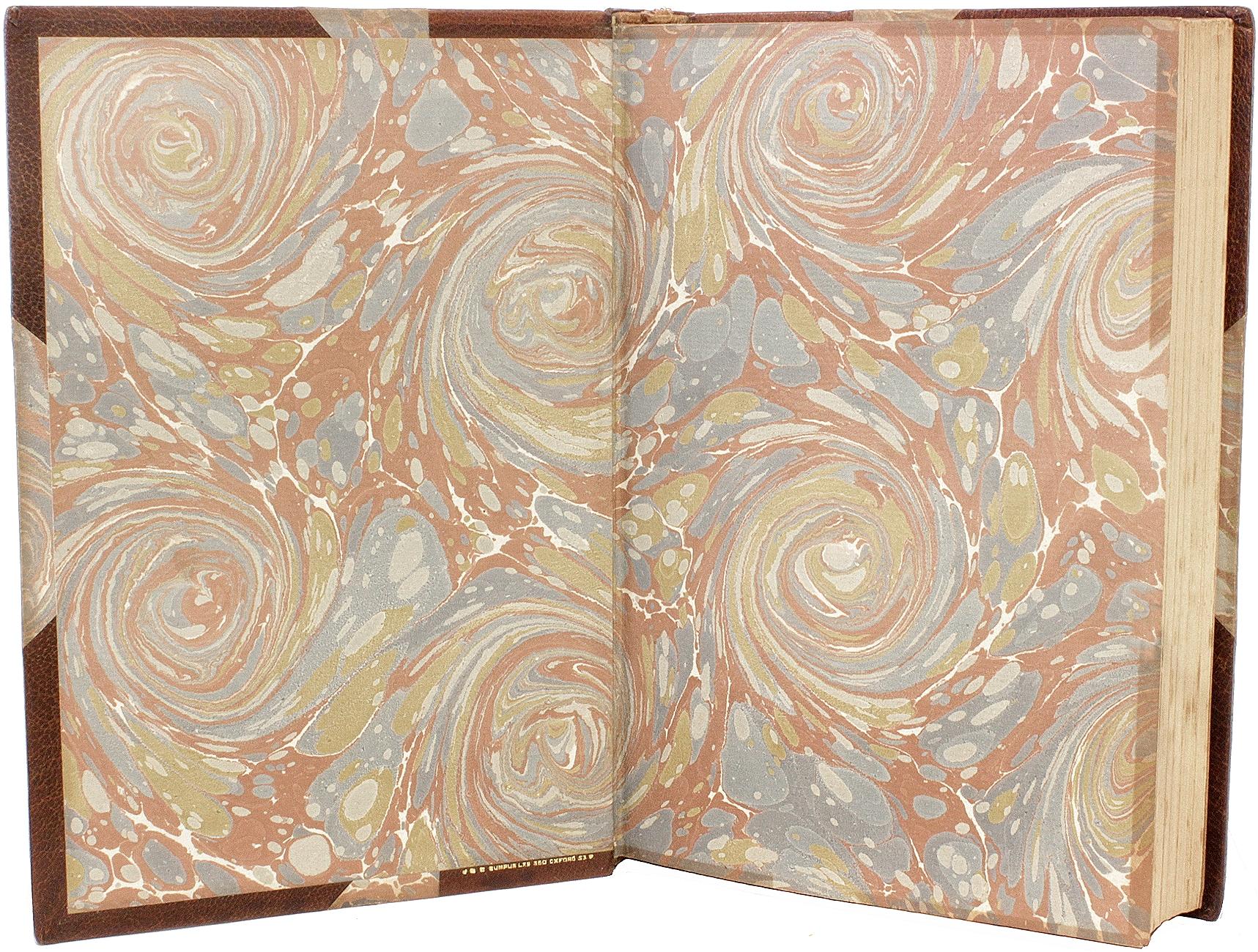 Late 19th Century Tales And Poems Of Edgar Allan Poe. 4 vols. 1884 - IN A FINE LEATHER BINDING !