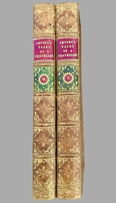 Tales of a Traveler von Geoffrey Crayon (Washington Irving) 2 Bände, 1. Auflage