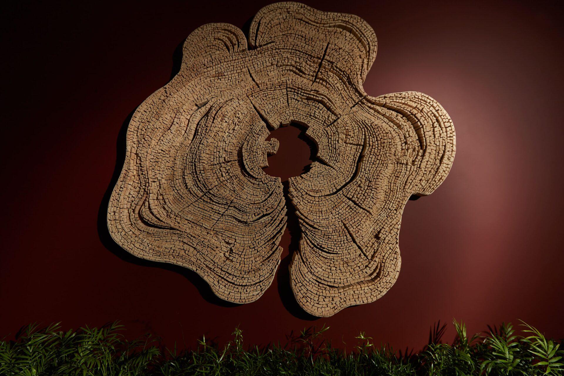Tales Under The Oak Wall Decoration by TOR-Design
Dimensions: Ø 143 cm.
Materials: Linden wood and birch plywood.

Fairy tales, as a magical guide to the boundless forest of time, carry a thread of connection between humans and the depths of Mother