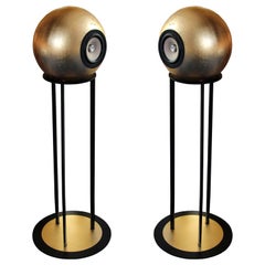 Taletia High, Full Range Speakers 24-Karat Gold Leaf Black