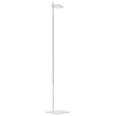 Talia Floor Lamp in White Matt/Gloss Finish by Pablo Designs