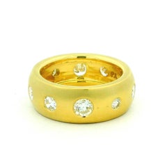 Talia Jade 18K Gold Diamond Band Ring 1.90 Carats